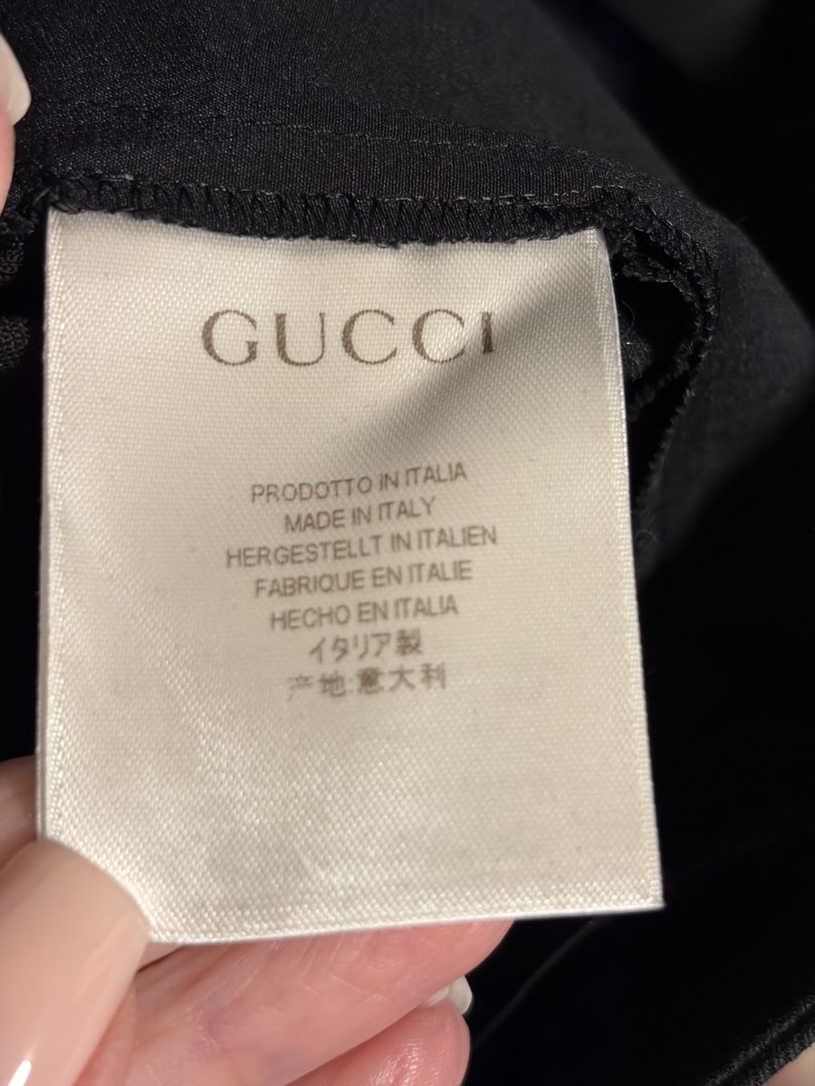 Gucci Pantaloni: Gucci Black Trousers Size 38, Gold Buttons, Spring Ready! – Nuovo (secondo la descrizione) da Sarnen venduto da vik_jw5z 6