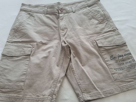 Herren Shorts Gr. 40 Hellbraun