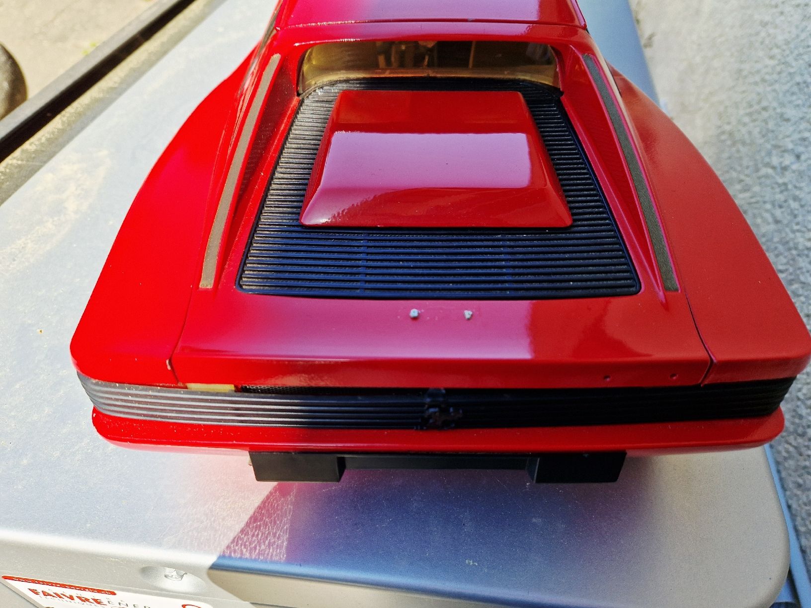 Pocher Modellini d'auto: Ferrari Testarossa 1/8 Pocher – Usato da Undervelier venduto da Tufitufi7 6