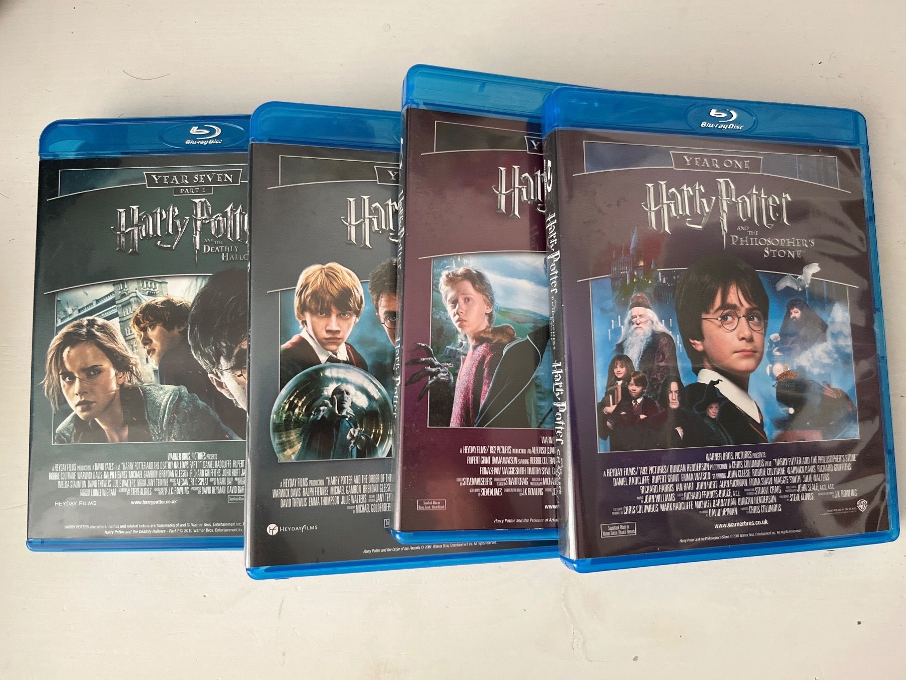 Tutti i DVDs: Complete Harry Potter Blu-ray Collection – Nuovo (secondo la descrizione) da Sierre venduto da black.box