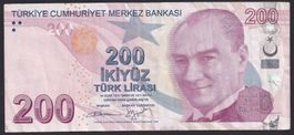 Türkei 200 Lira 2013