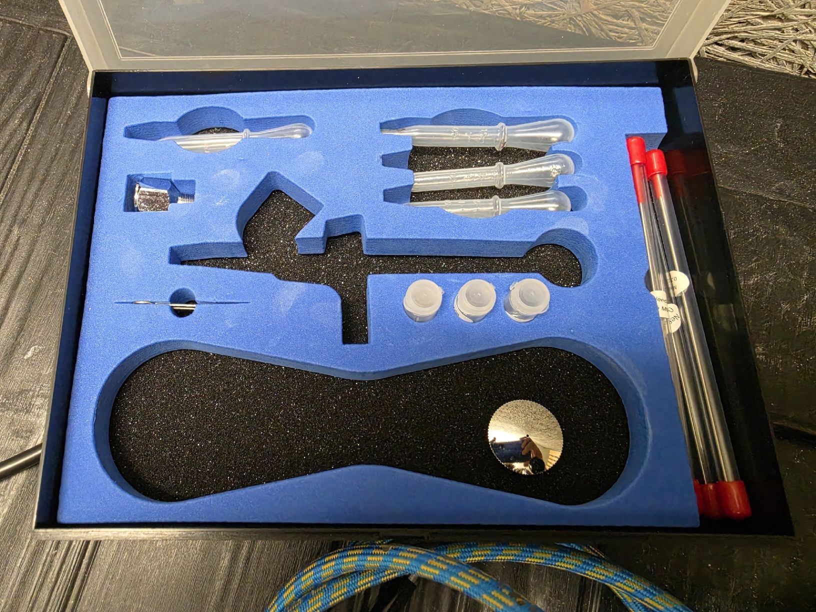 Compresseurs: Timbertech Airbrush Kompressor ABPST05 Set  – D'occasion à St. Gallen par Klemensa 3