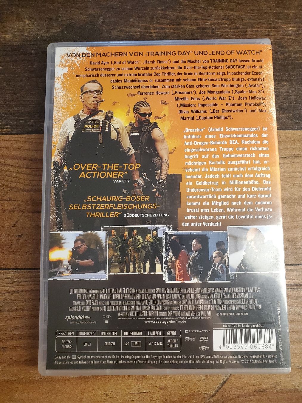 Tutti i DVDs: Sabotage Film – Usato da Weinfelden venduto da RobsFortune 2