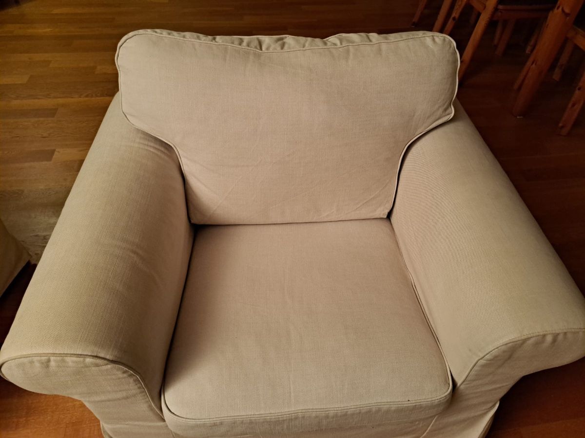 Poltrone: Zwei Ikea Sessel hellbeige – Nuovo (secondo la descrizione) da Zürich venduto da elisa.gotte 4