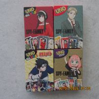 UNO Karten-Set Spy x Family & Naruto neu