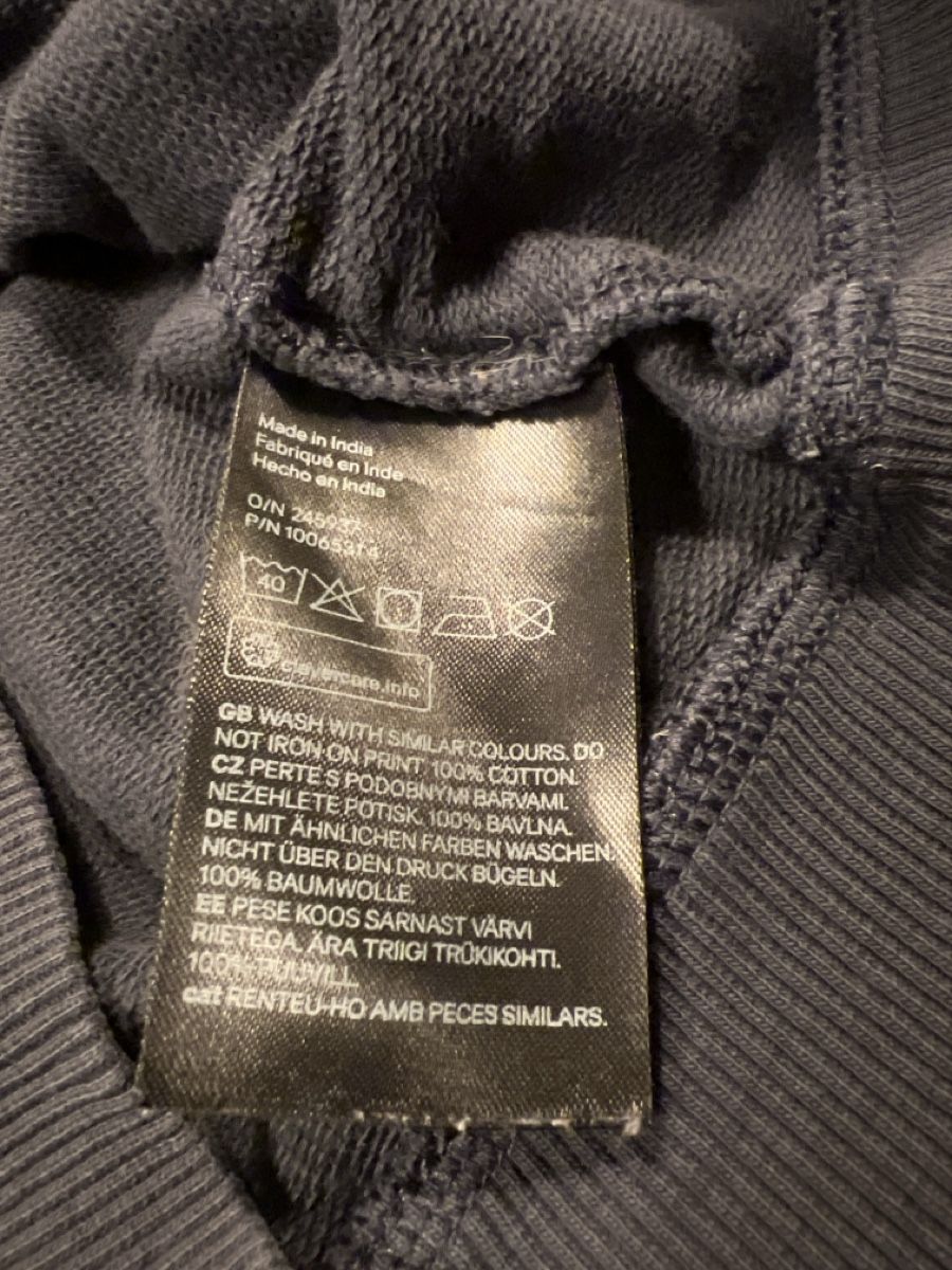 H&M Maglioni & Felpe: H&M Sweater Forest Explorer Igel Gr. 86 Blau – Usato da Luterbach venduto da vatab 1