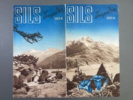 Prospekt Sils Engadin/ Broschüre Graubünden