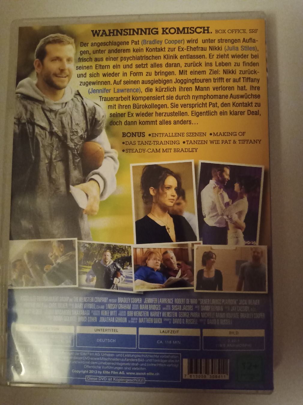 Tutti i DVDs: Silver Linings Playbook DVD – Usato da Tann venduto da Veebee6 1