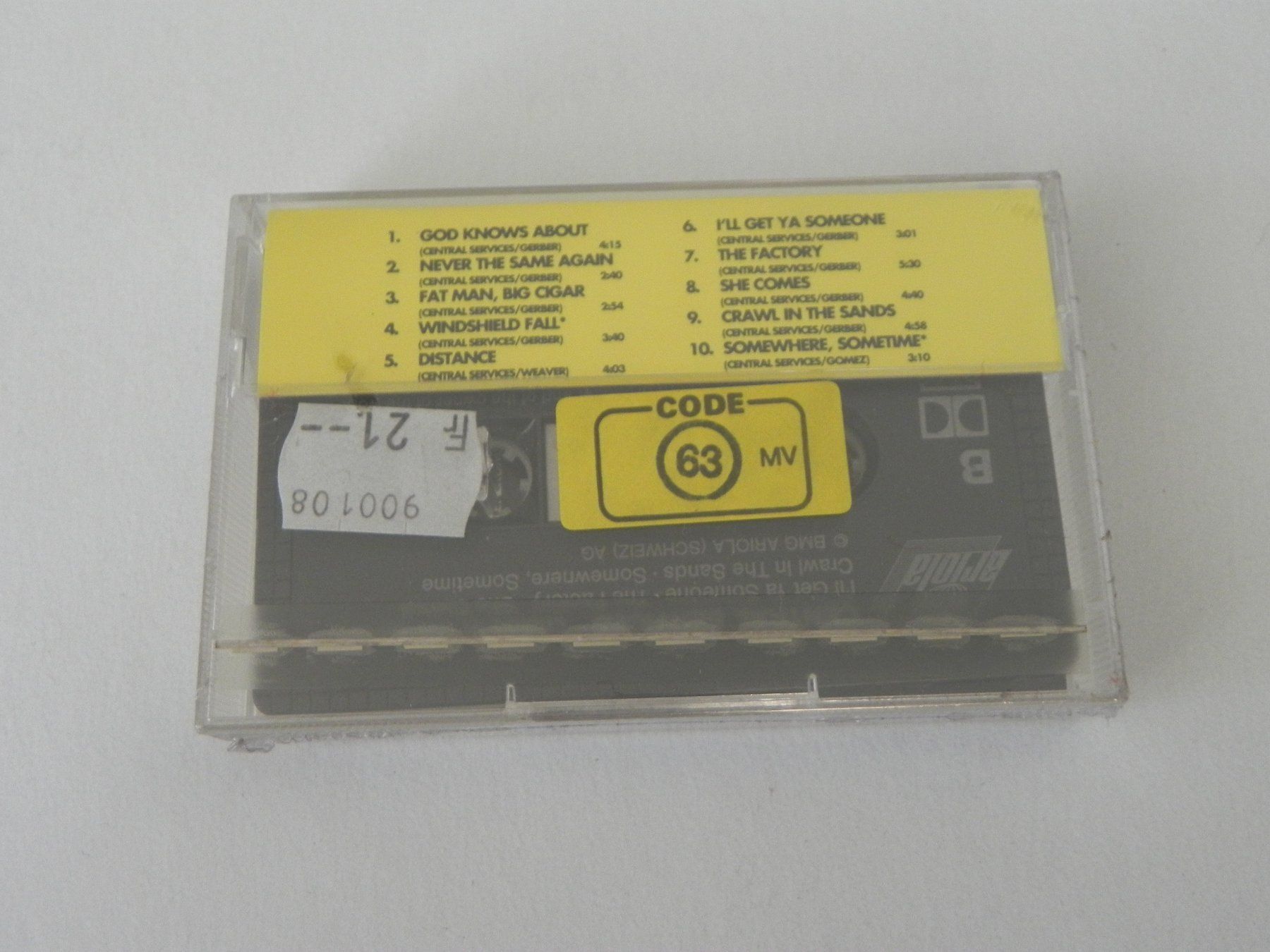Musicassette: Mint MC Schweiz Bern Rock Band Central Services 1990 Crawl.. – Nuovo e nell'imballaggio originale da Siebnen venduto da krimsie 1