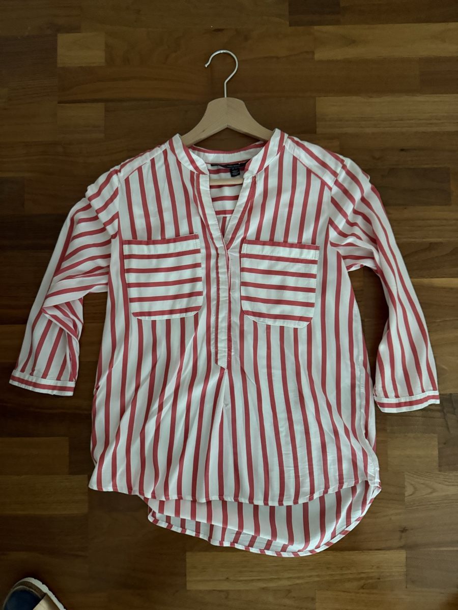 Vero Moda Camicette: Vero Moda Bluse Grösse XS, rot/weiss – Usato da Lohn-Ammannsegg venduto da rosarot87
