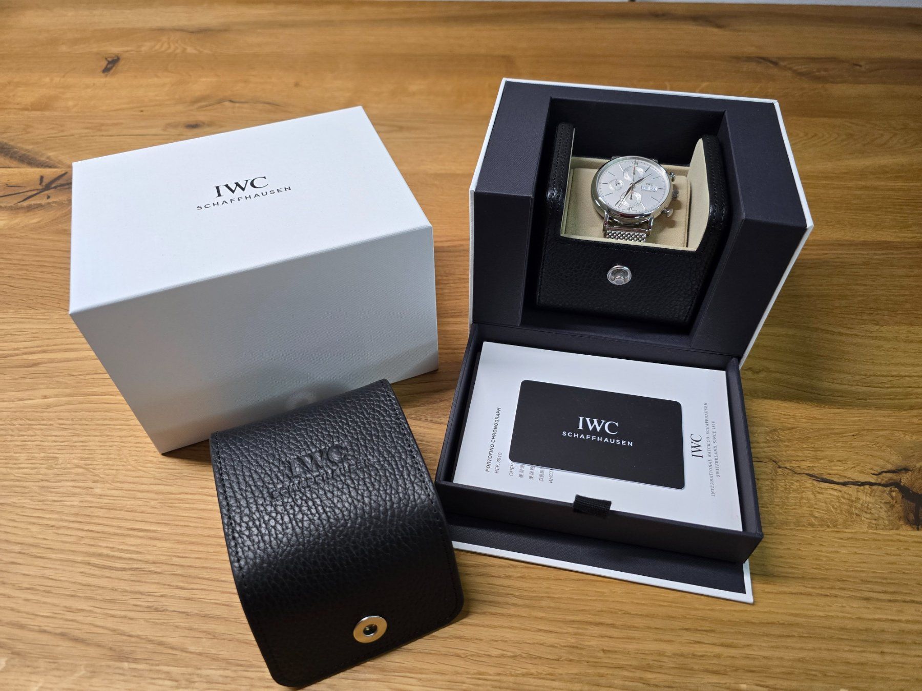IWC Orologi: IWC Portofino Chronograph, 2018 Fullset – Usato da Gerzensee venduto da Yanick7 1
