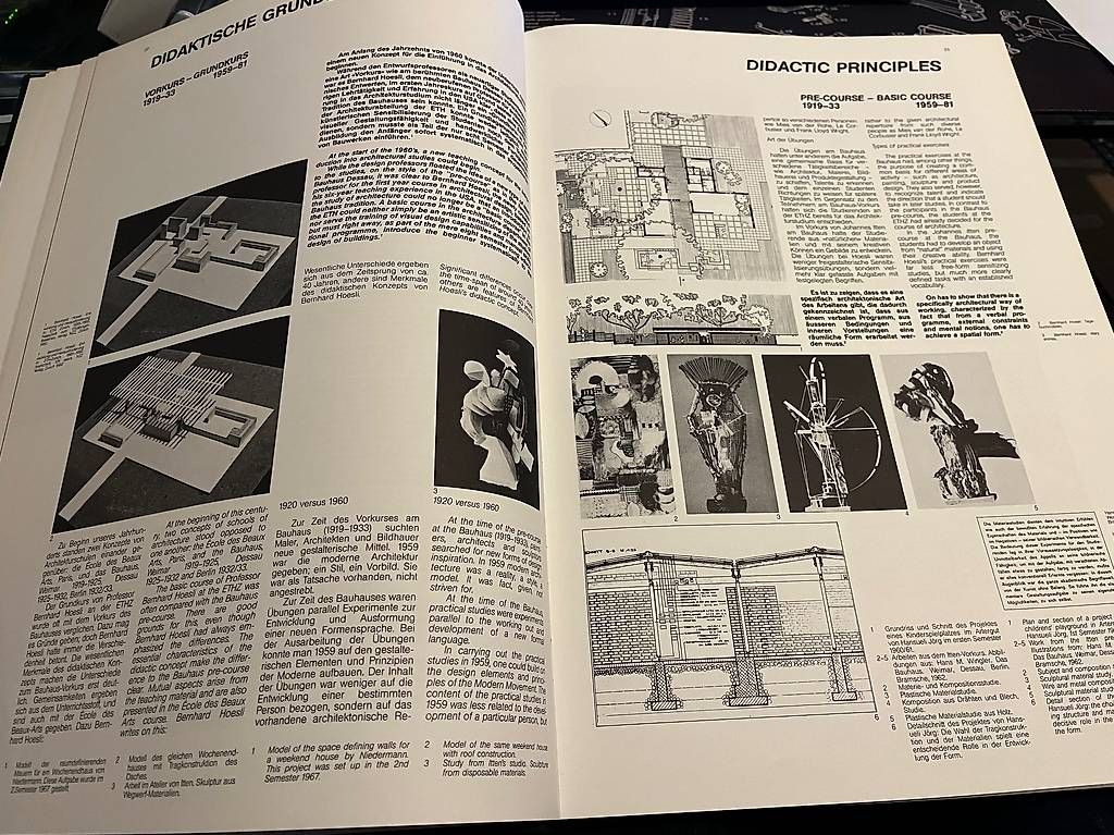 Libri: Bernhard Hoesli - Architektur lehren – Usato da Hochdorf venduto da pce_g9vx 2