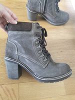 Bottines Tamaris en cuir suédé avec doublure isolante