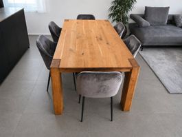 Esstisch Massivholz Eiche