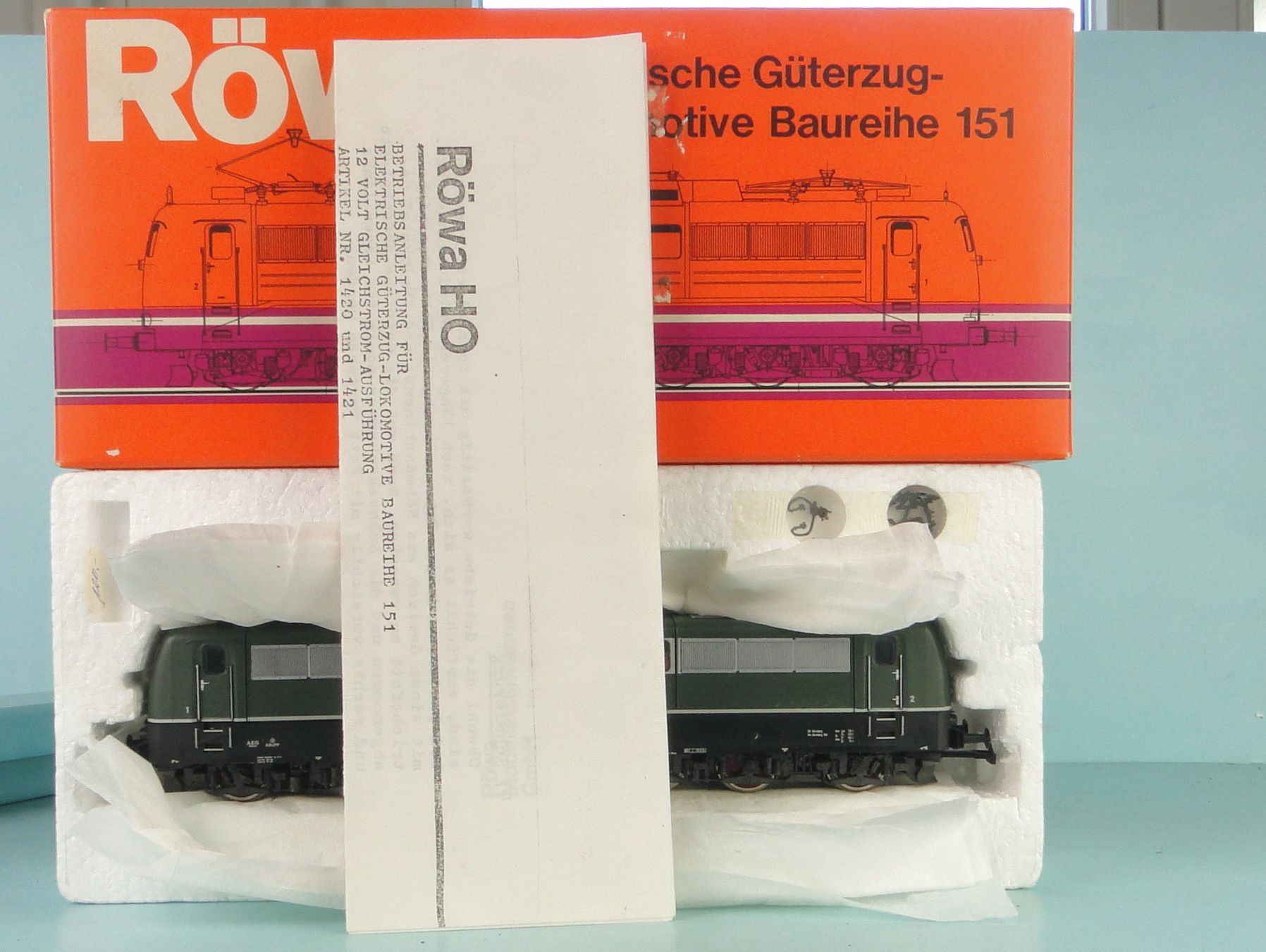 Modellini di ferrovie: RÖWA 1421 DB BR 151 – Usato da Bülach venduto da cann11 6