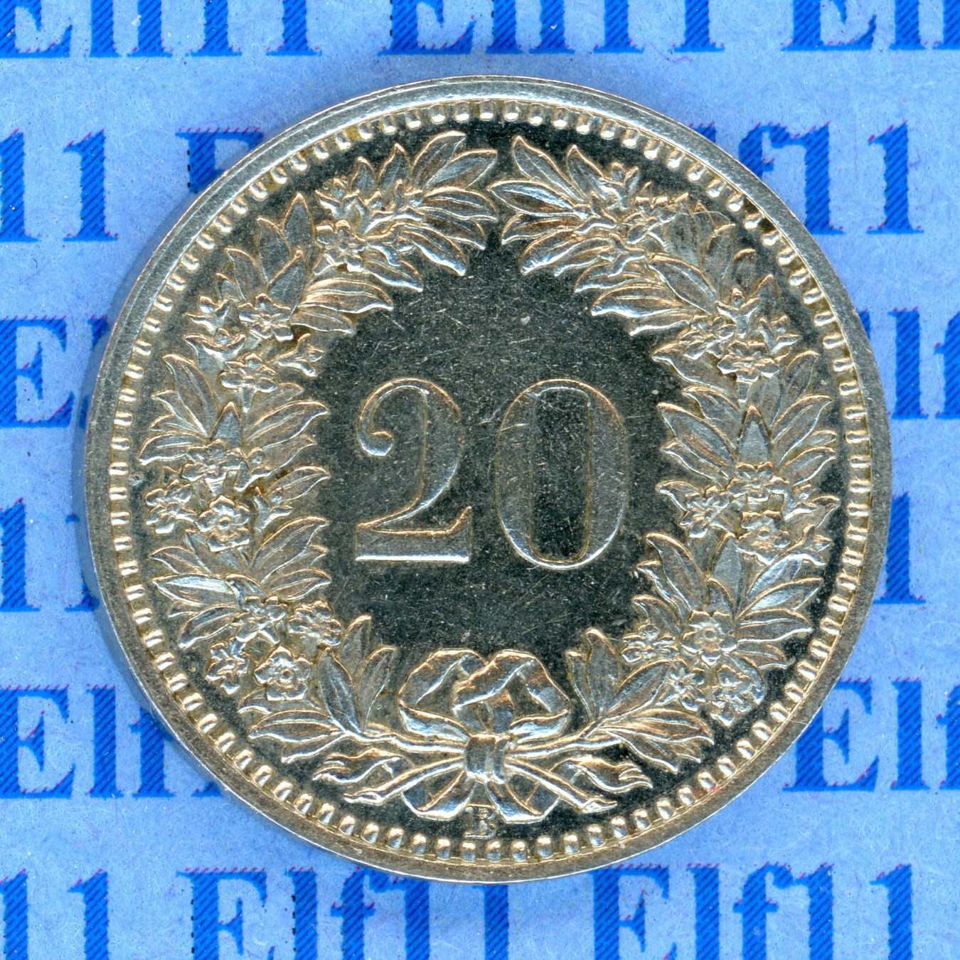 Tutti le monete: CHF___0.20 1934 unz-stgl 20 Rappen – Nuovo (secondo la descrizione) da Widnau venduto da Elf11 1