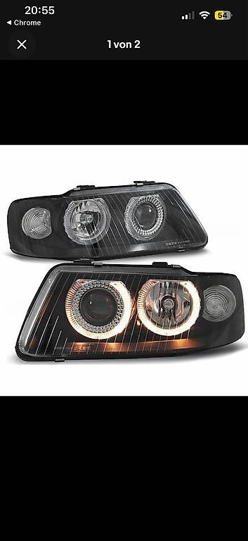 Fari: Angel Eyes Scheinwerfer Set Audi A3 8L – Usato da Neuenkirch venduto da Waschbaerbauch