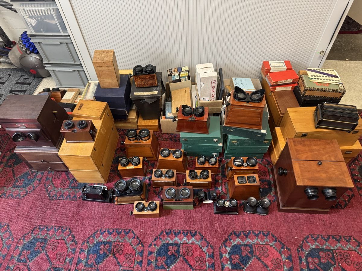 Fotocamera: Stereoscope betrachter sammlung – Usato da Zunzgen venduto da milesdavis76