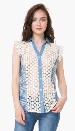 Chemisier d'été DESIGUAL t. XL