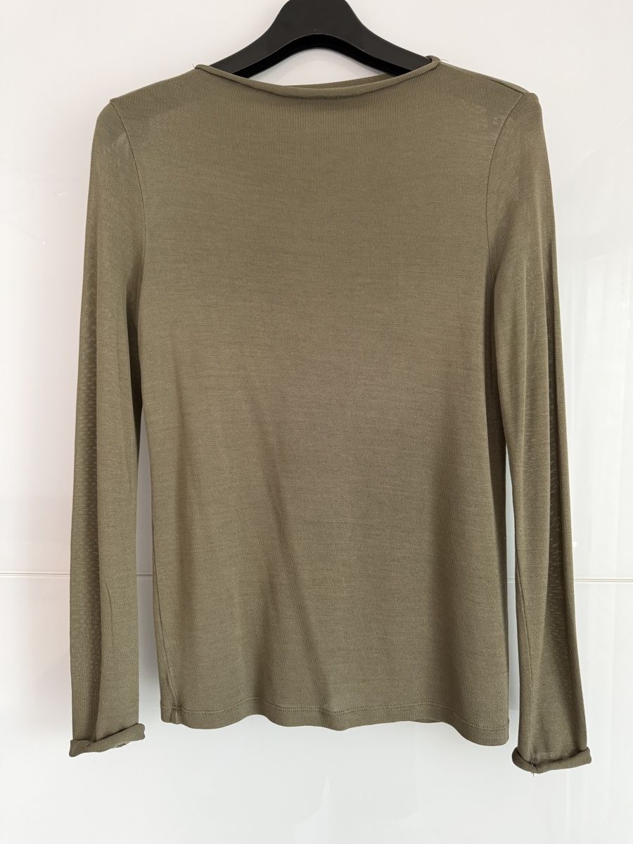 Cos Pullover & Sweatshirts: Pullover von COS in Khaki aus Lyocell – Gebraucht aus Grenchen von servet.t