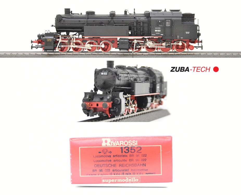 Locomotive à vapeur Rivarossi 1352 - Modélisme