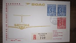 Boac Zürich - Lusanka 05.11.1966