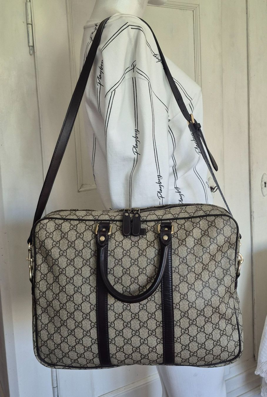 Gucci Borse: Original Gucci Messenger Bag, Vintage – Usato da Dottikon venduto da Pega7 1