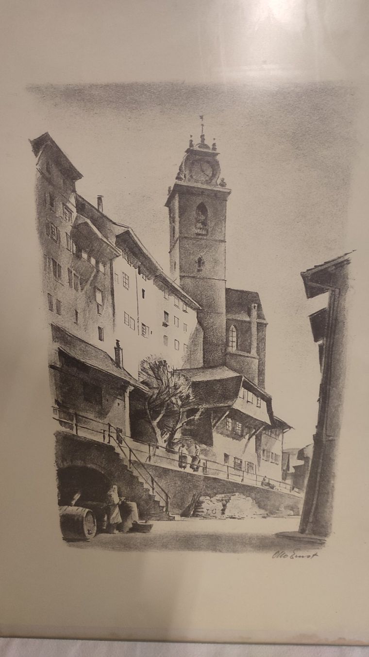 Foto & Immagini: Wunderschönes altes Bild Otto Ernst AARAU 3 – Usato da Gelterkinden venduto da MYSTOREFORYOU4460ART 6