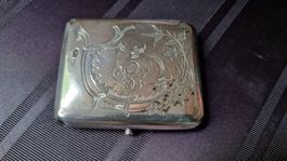 Portemonnaie Silber 84 mit Jugendstil Gravur 1914 Russland 