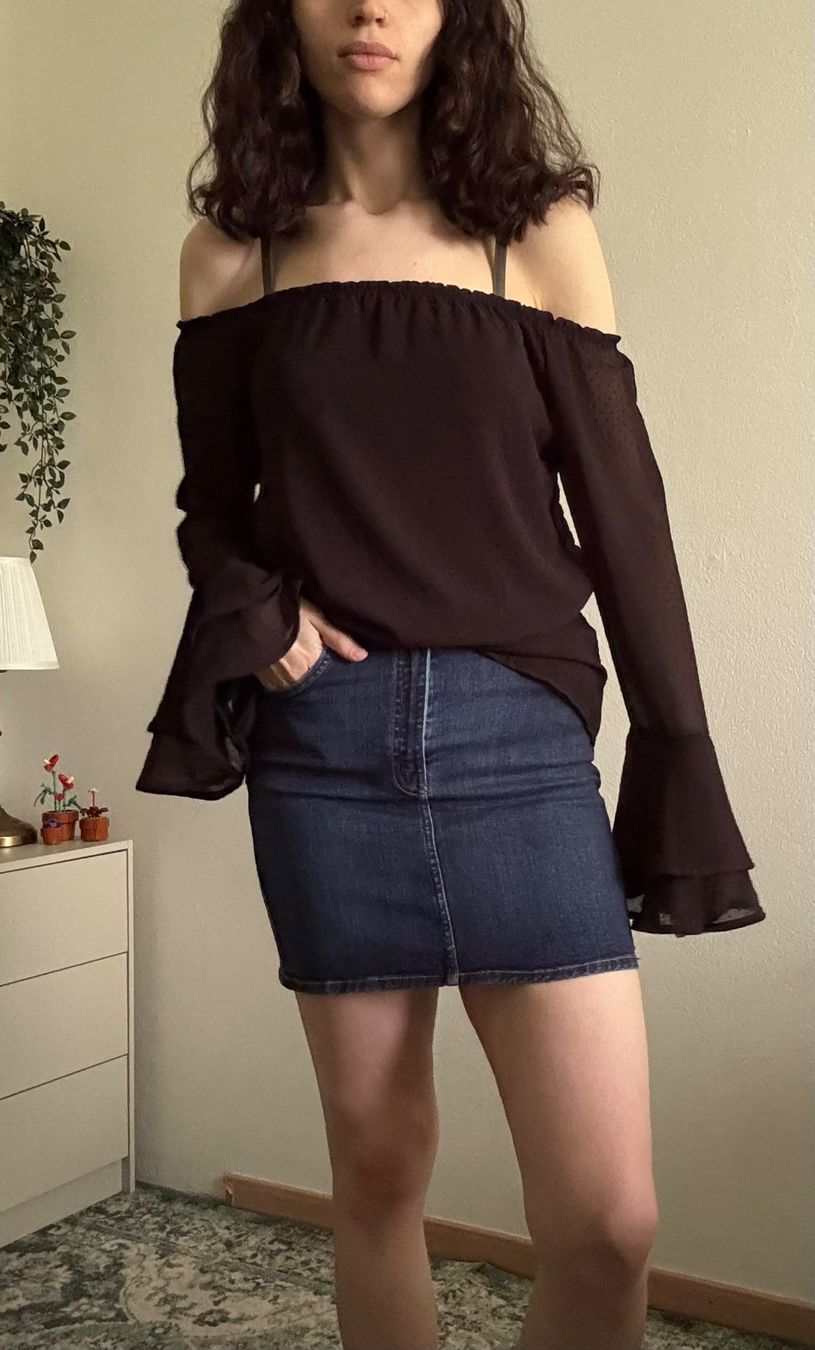Zara Gonne: Zara Jeansrock Gr. S - Dunkelblau – Usato da Bülach venduto da reaos