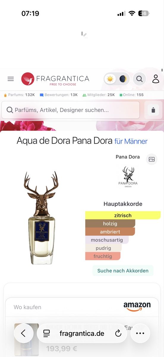 Profumi & Eau de Toilette: Pana Dora Aqua de Dora , 2 ml – Usato da Sursee venduto da nst_czk2 1