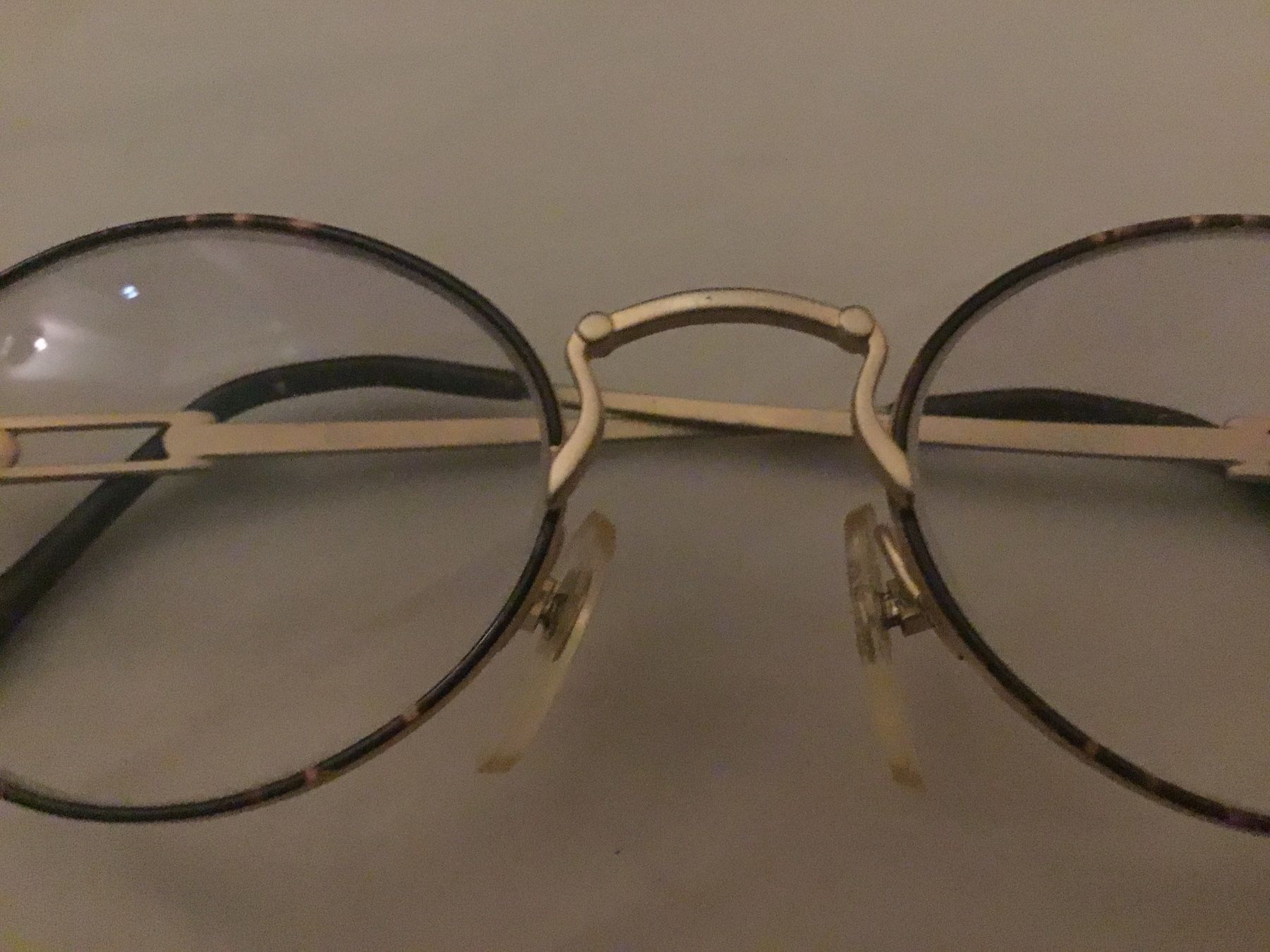 Occhiali & Lenti: Vintage Brille, Gold Runde Gläser – Usato da Schlieren venduto da Jeajet 5