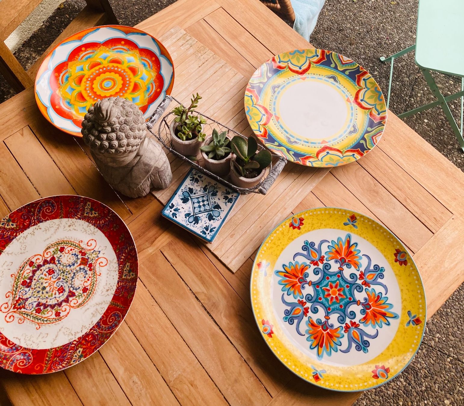 Piatti: 6 TELLER BOHO IBIZA STYLE – Nuovo (secondo la descrizione) da baden venduto da Let-it-flow1969 8