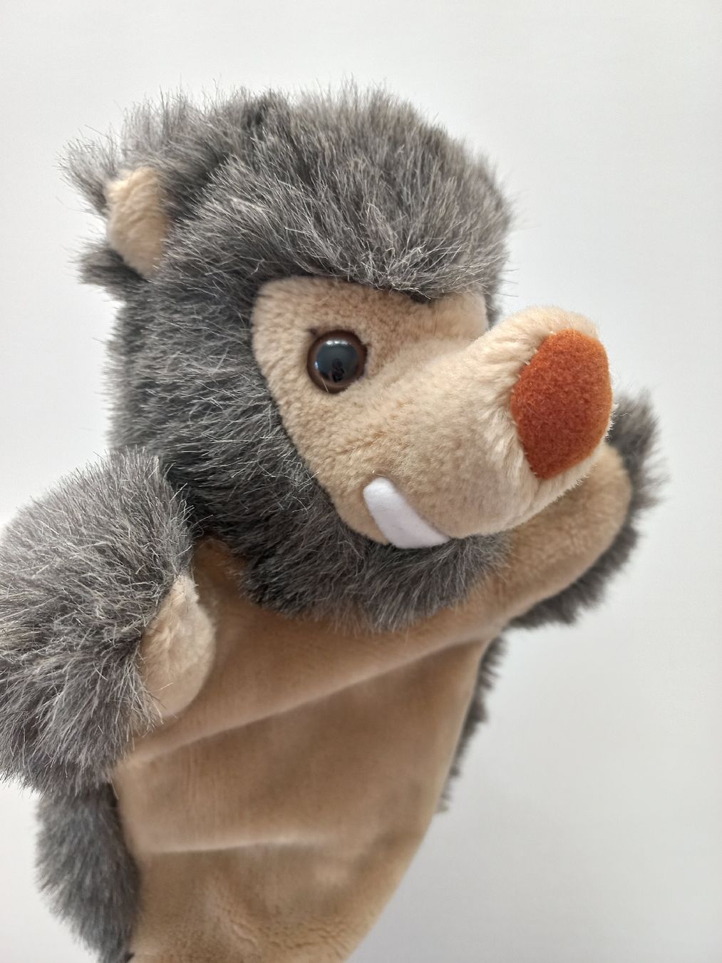 Bambole: Wildschwein/Wolf Handpuppe - Plüschtier – Usato da Wangen b. Olten venduto da SecondStory4u 1
