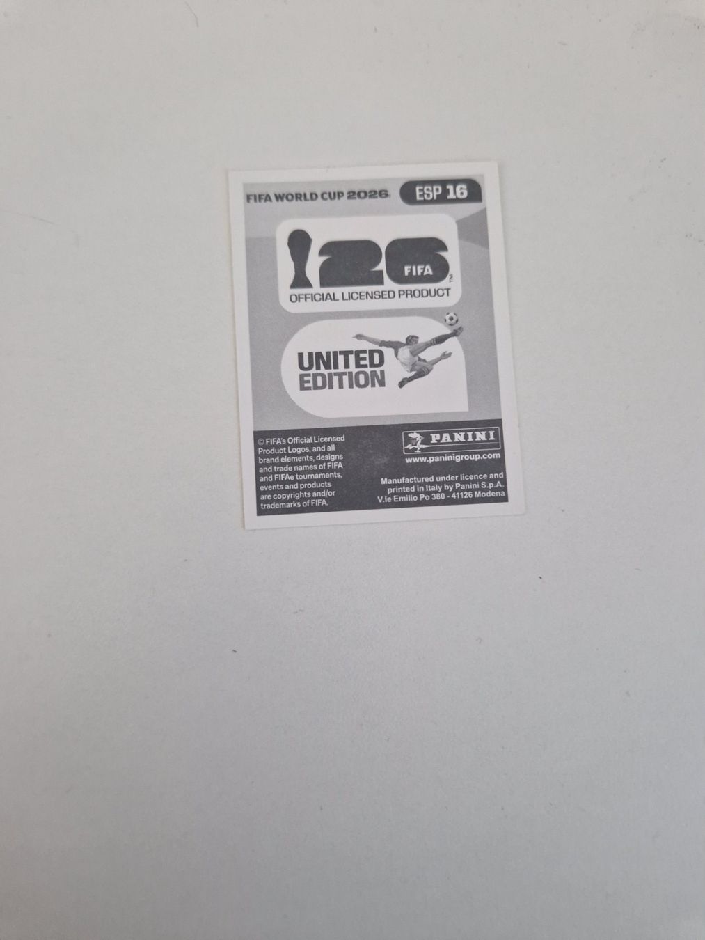 Panini Carte collezionabili: Panini Sticker ESP16 – Nuovo (secondo la descrizione) da Stüsslingen venduto da white_angel86 1