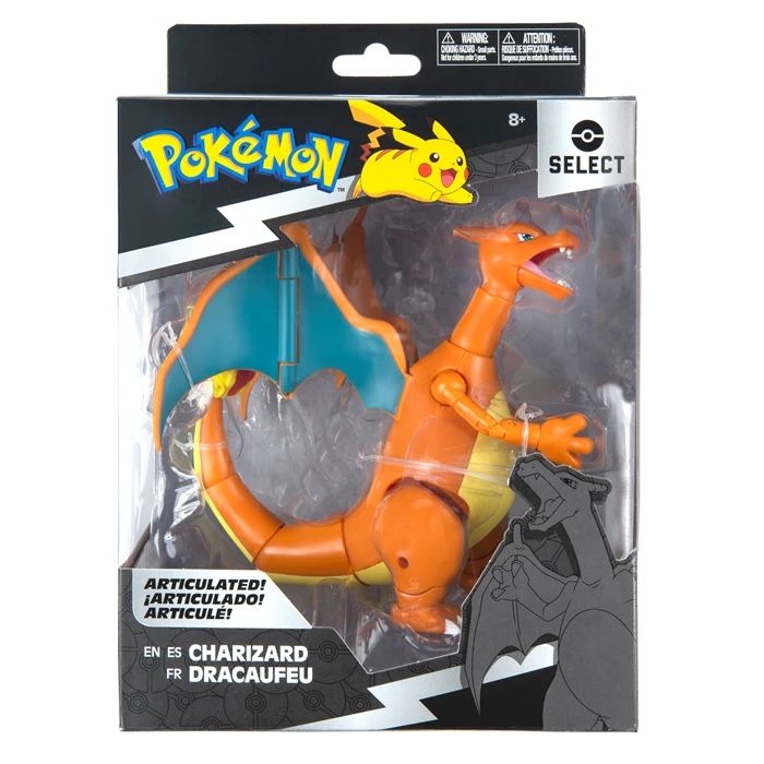 Pokémon Statuette: Pokémon Figur 15cm Glurak Select – Nuovo e nell'imballaggio originale da Luzern venduto da mic_gq2s