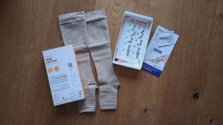 NEU! Kompressionsstrümpfe Venosan 3000 Small-lang