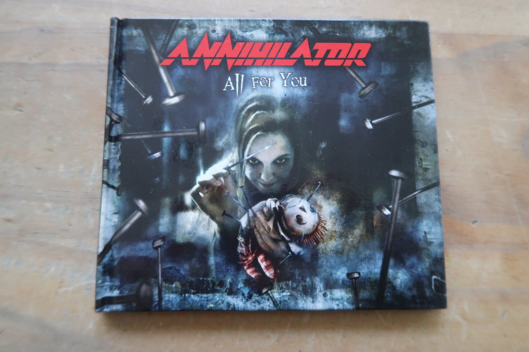 CDs: ANNIHILATOR - ALL FOR YOU - DIGIBOOK - CD – Gebraucht aus Basel von Patiscat