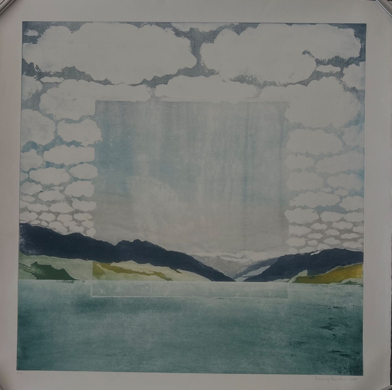 Grafiken & Lithographien: Franz Bucher, handsigniert – Gebraucht aus Rain von Pic-Ass