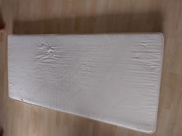 Allnatura Matratze Bio Baumwolle weiss 90x200cm Vita Junior 