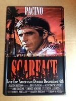Blechschild-PACINO-SCARFACE-15X20CM