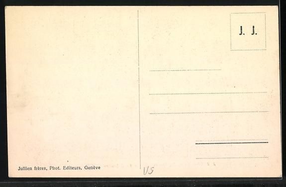 Ansichtskarten: Bourg St. Pierre, Hotel du Déjeuner de  – Gebraucht aus Berlin von bartko-reher 1