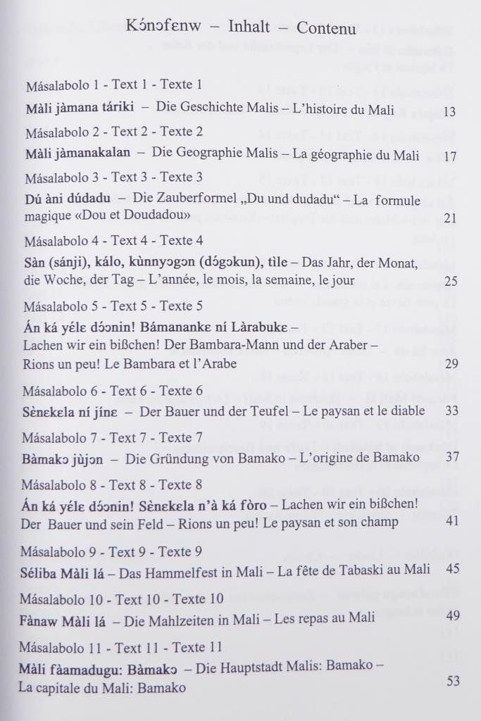 Libri: Grundkurs - Bambara (Manding) – Nuovo e nell'imballaggio originale da Mauren venduto da Yeelen 5