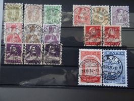 Vollstempel-Lot ab alt inkl. Tell Nr. 126I ab CHF 1.--