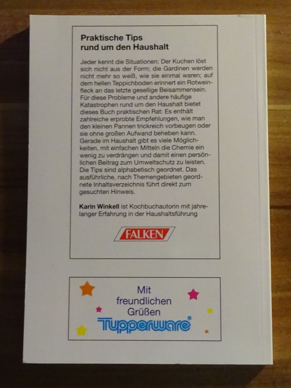Libri: Haushaltstips von Karin Winkell – Nuovo (secondo la descrizione) da Wagenhausen venduto da Kahlen 1