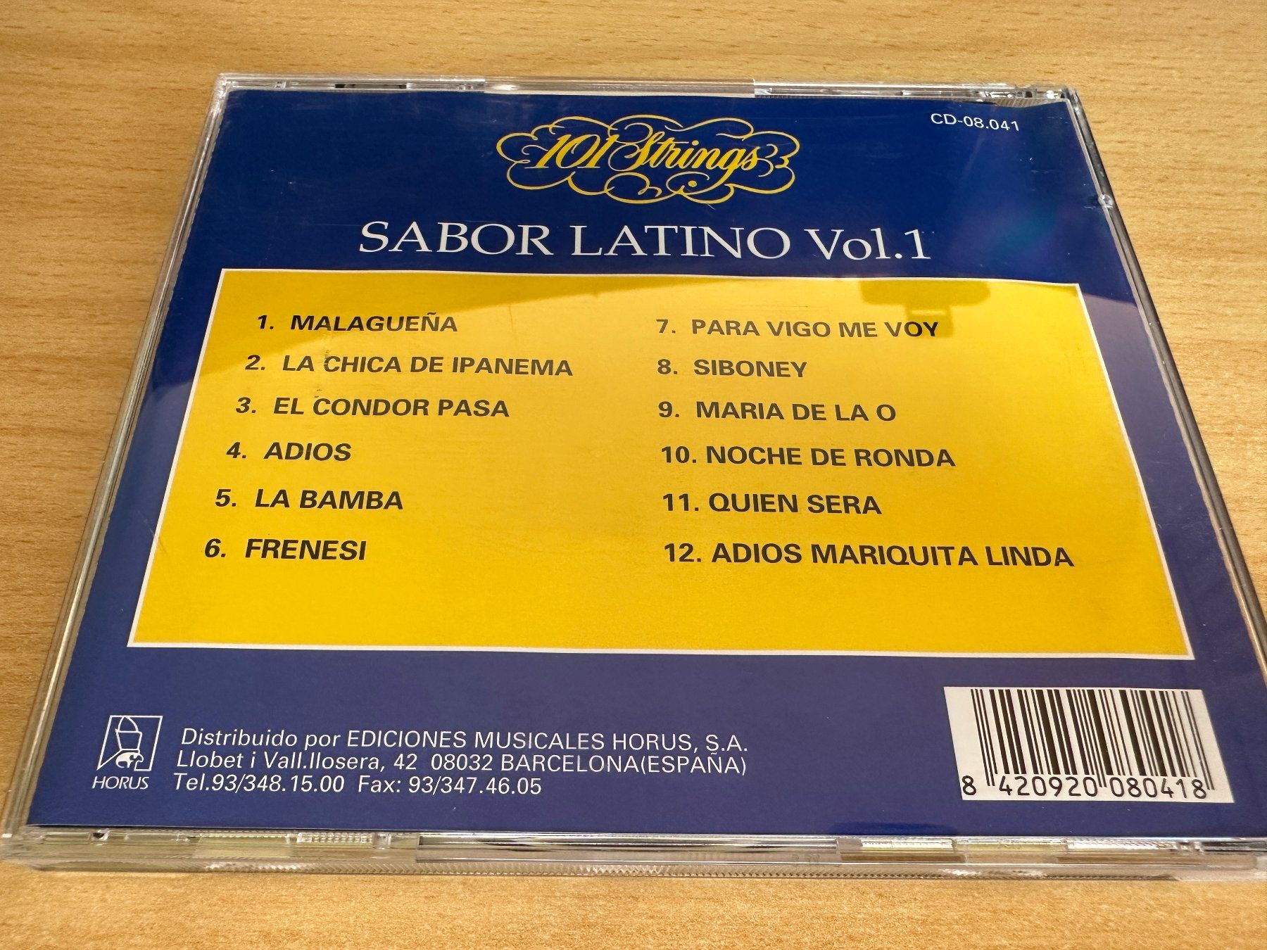 CD: Various – Sabor Latino Vol. 1 – Usato da Rikon im Tösstal venduto da Alpenmutz 1