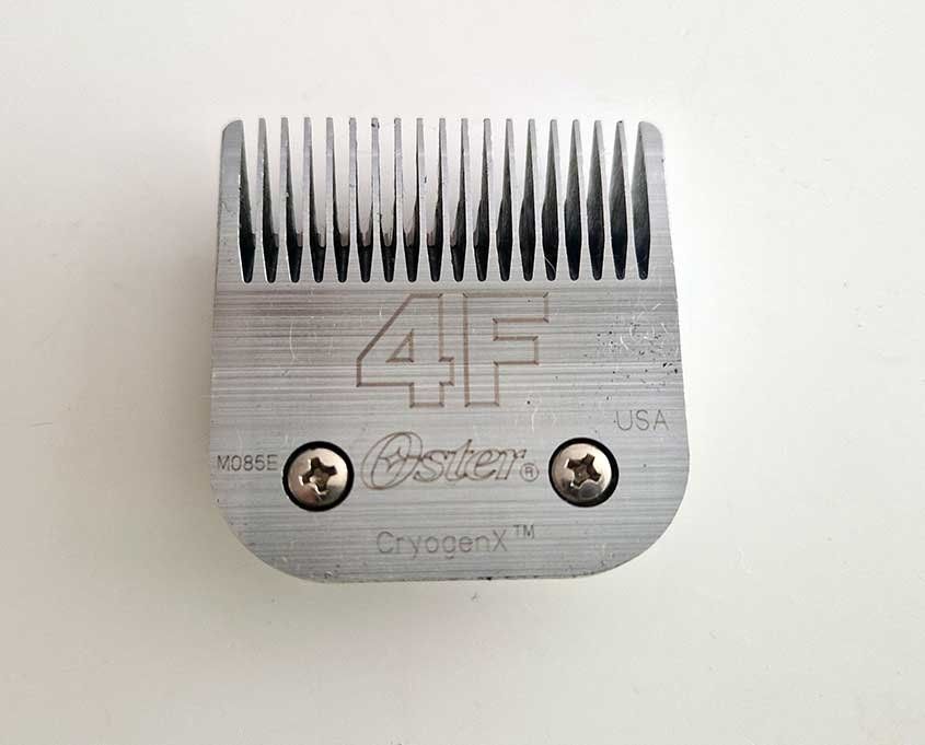 Taglio: Original Oster Scherkopf  4F - 9,5 mm, fein – Usato da Thun venduto da videogeek