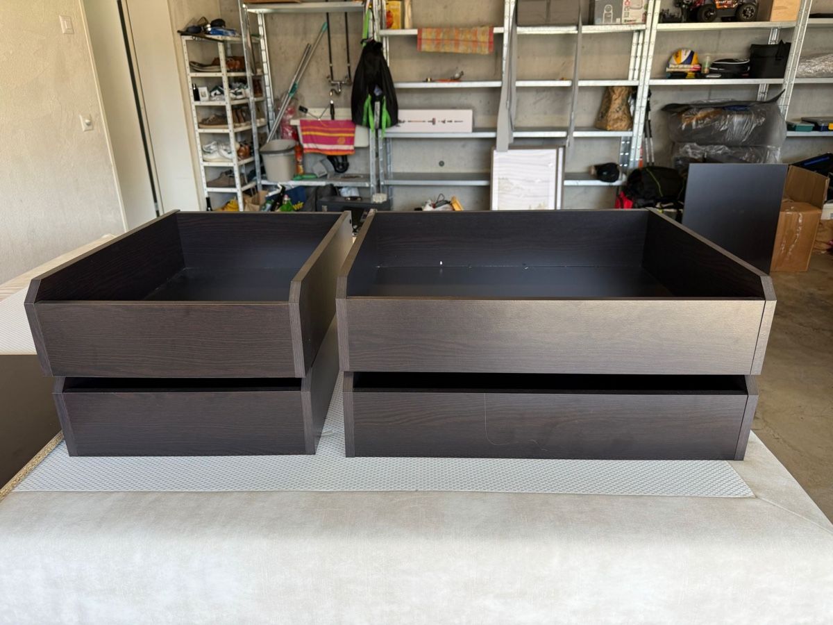 Armadi: IKEA PAX Schublade dunkelbraun Holzoptik – Usato da Neuhaus SG venduto da cynlo 1
