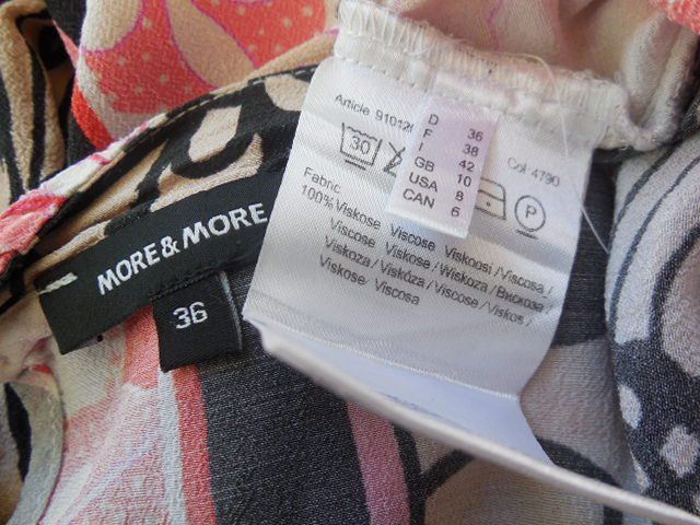 More & More Camicette: more&more Gr. 36 Viskose Tunikabluse NP+90.- BLICKFANG – Usato da Basel venduto da FRAU.ZAUBER.MOND 3