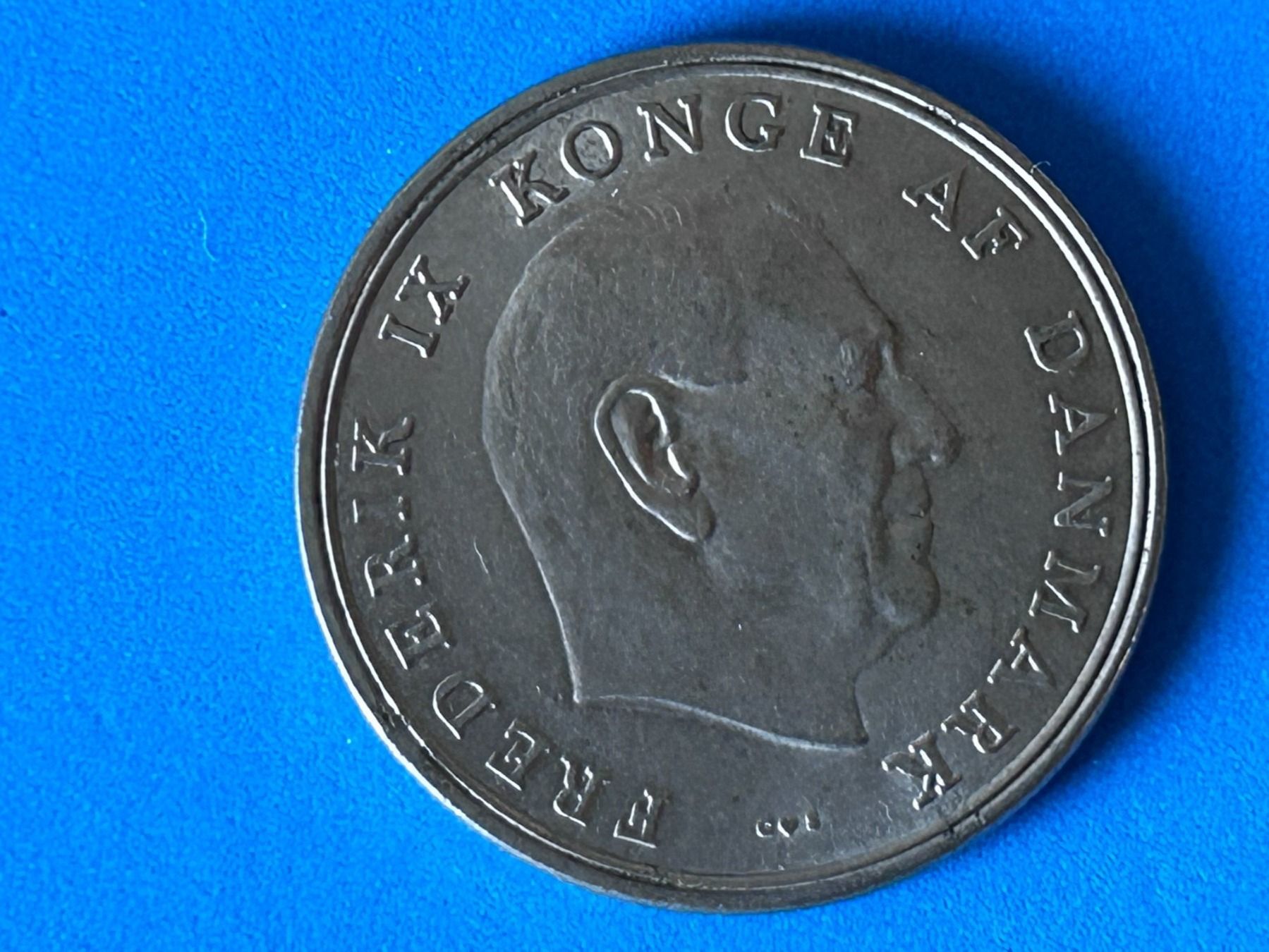Tutti le monete: Denmark - 5 Kroner - 1960 – Usato da Corcelles NE venduto da AJKader 2